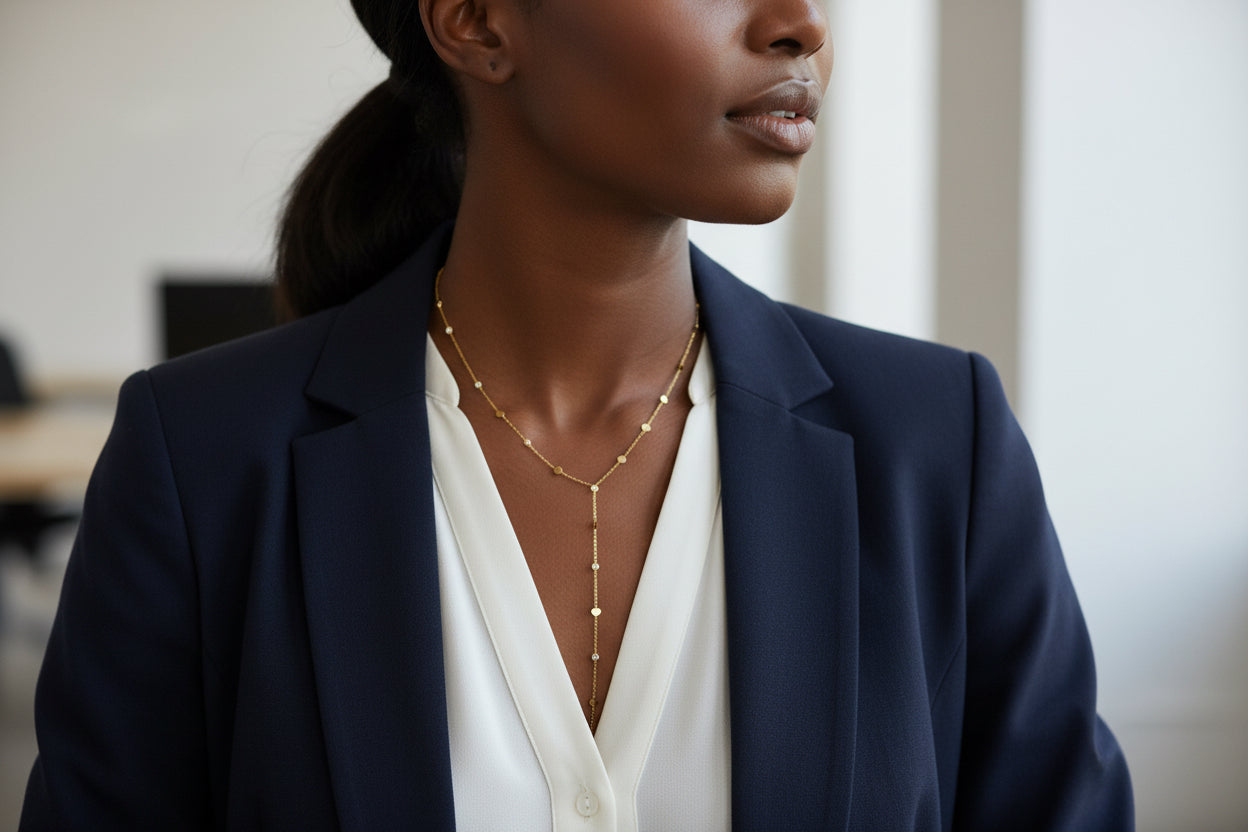 V necklace