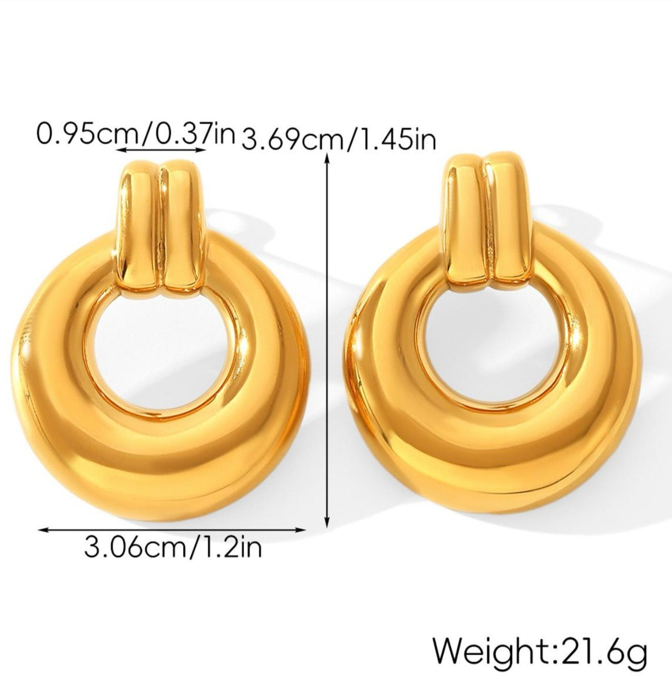 Knot earrings