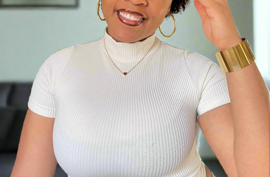 Heart charm necklace