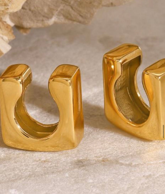 Square ear cuff
