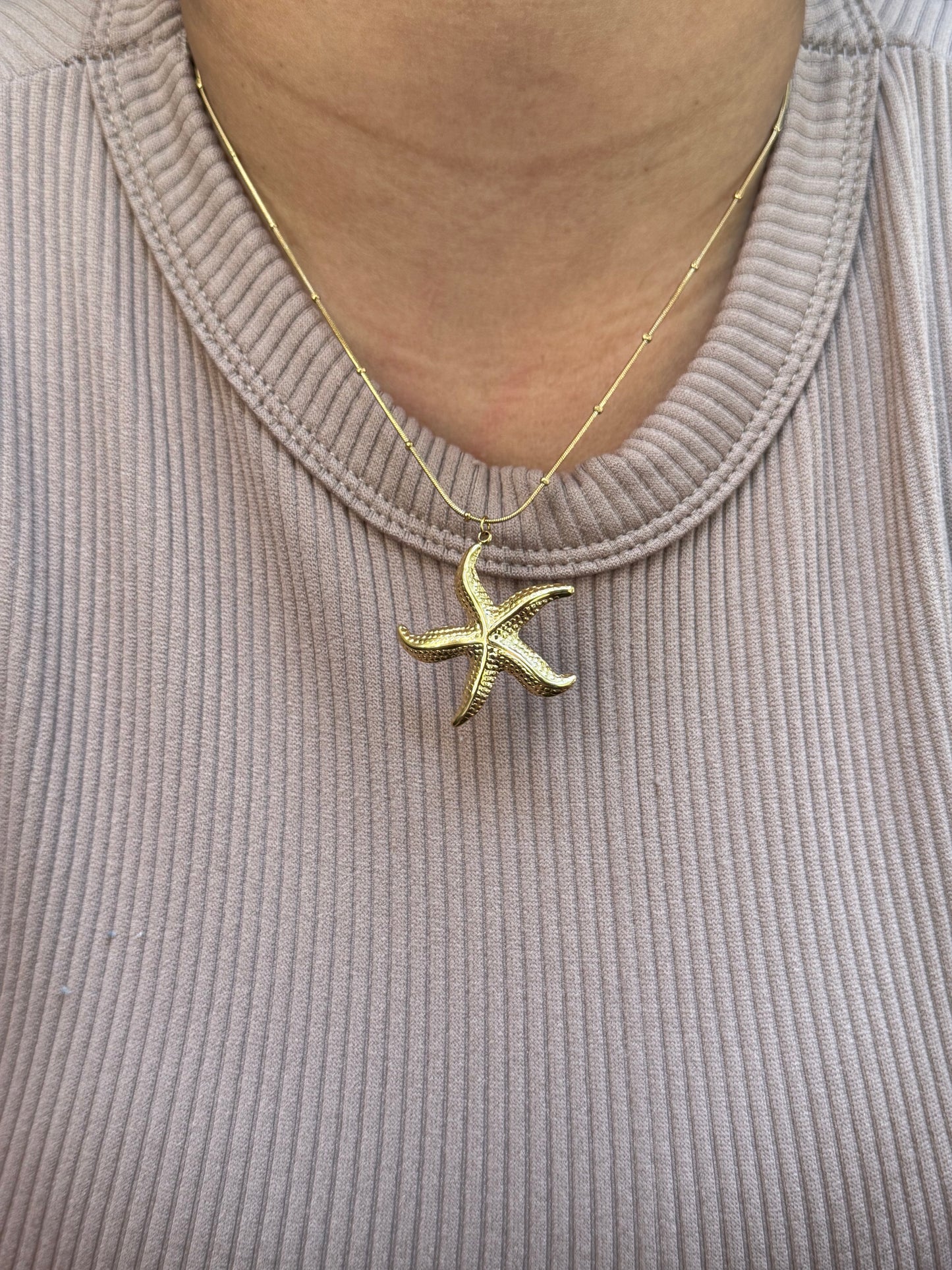 Starfish necklace