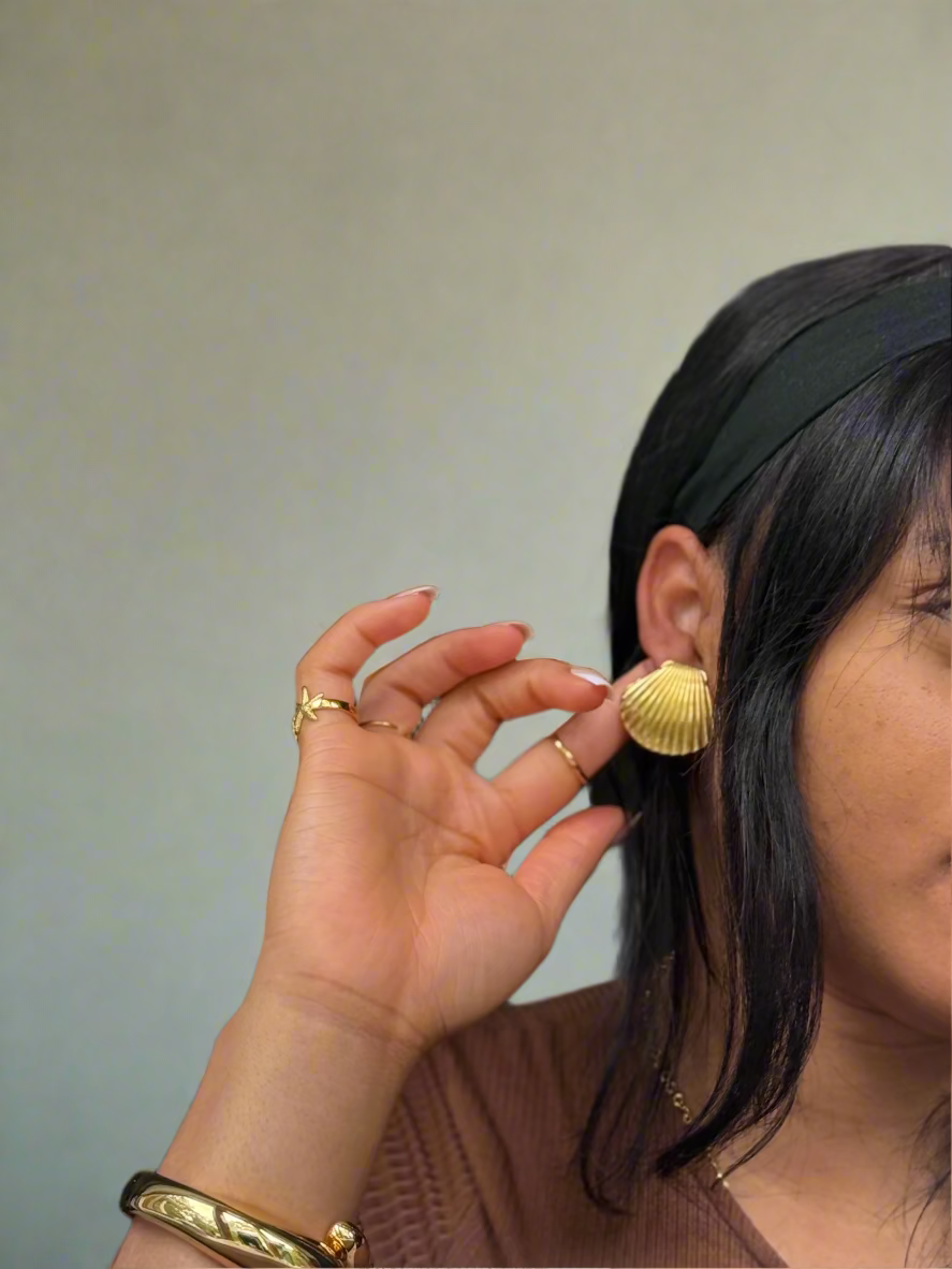 Sea shell earrings