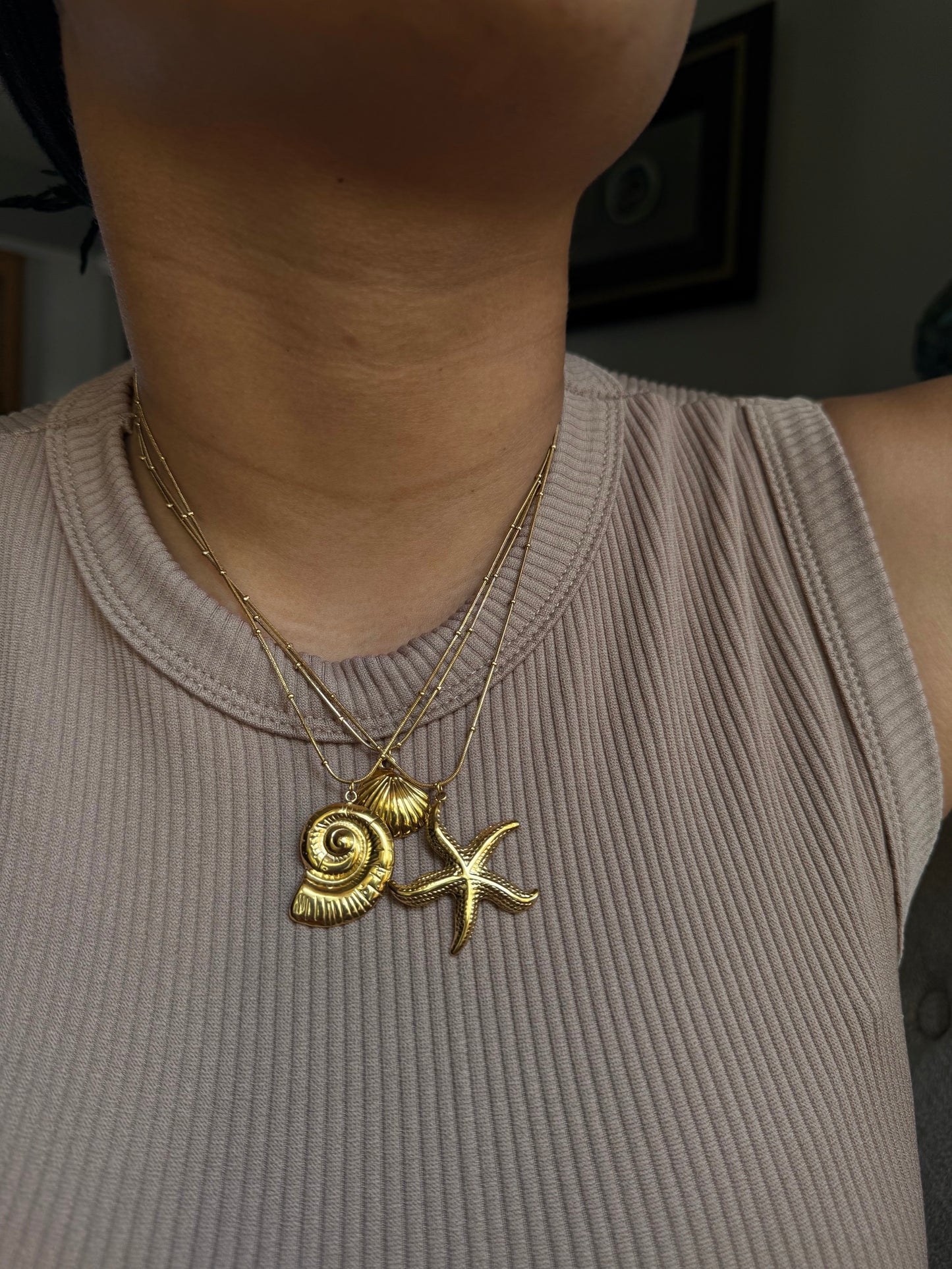 Starfish necklace