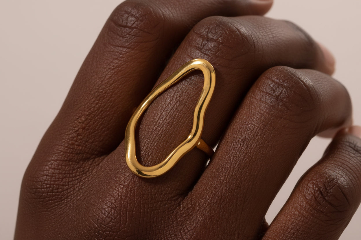 Abstract shape ring