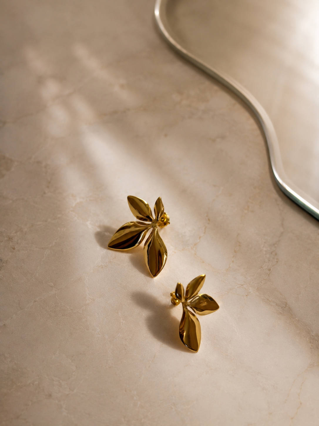 Half Bloom Earrings