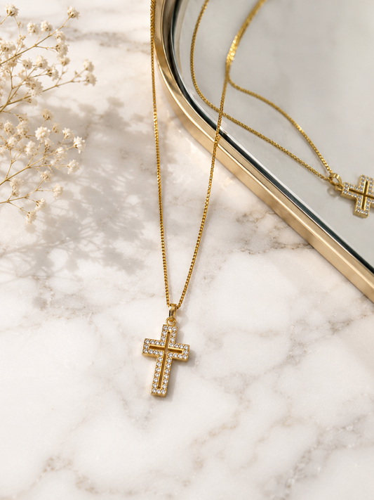 Cross necklace 1